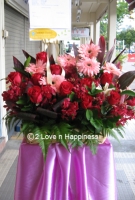 Opening Flower Stand